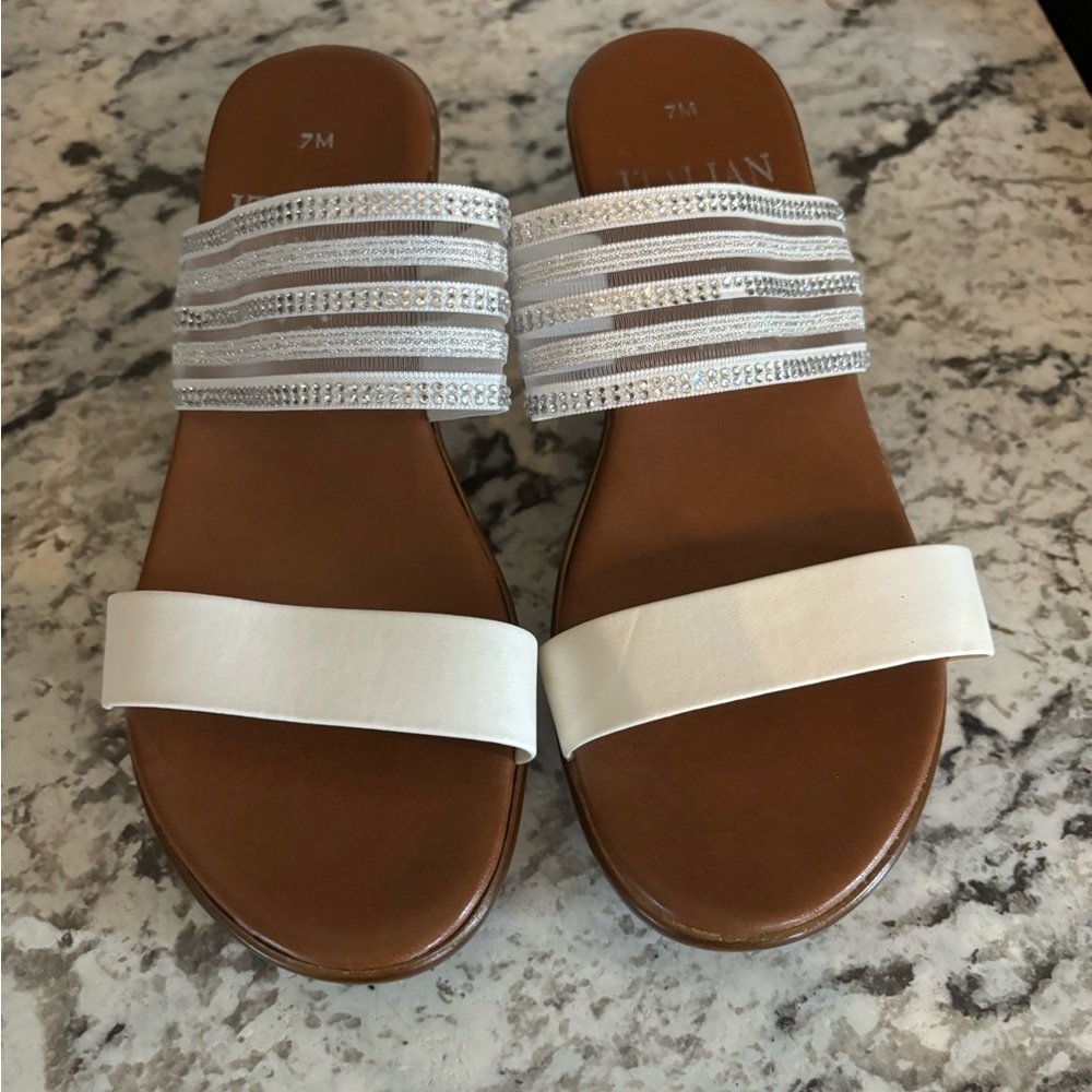 Italian Shoemaker Wedge Sandals